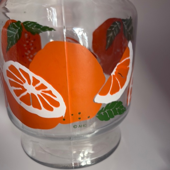 Vintage Citrus Pitcher – Unbranded – Kitchen Decor / Drinkware / Retro Home - Picture 6 of 9